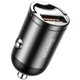 Автомобільний зарядний пристрій Зарядка в авто Baseus Tiny Star Mini 30W USB 5A Швидка зарядка QC 3.0 (VCHX-A0G) Grey - зображення 1