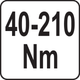 Ключ динамометричний YATO 1/2" 40-210 Нм (YT-0761) - зображення 6