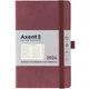 Еженедельник датированный 2024 год Axent Soft Nuba 125х195 мм сливовый 8518-24-58-A, 65653 - изображение 1