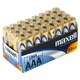 Батарейки LR3 Maxell, AAA, минипальчиковая , щелочная- 32 штуки - изображение 1