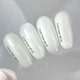 Камуфлююча база NAILS OF THE DAY New Formula Milk 04 молочна зі срібним блиском, 10 мл - зображення 2