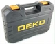 Дрель-шуруповерт DEKO 18V с 2 литий-ионными аккумуляторами и кейсом S5002-GQD18DU2-S3 - изображение 10