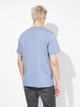 Футболка хлопковая мужская Tom Tailor 1037735-37533 M Голубая (4068128279407) - изображение 2