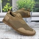Кроссовки мужские весенне-летние Dago Style М-2901 песочные сетка 41 р (26,8 см) 3119_3 - изображение 3