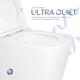 Унитаз подвесной Qtap Tern Ultra Quiet с сиденьем с сиденьем Soft-Close WHITE QT17332303AW - изображение 5