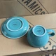 Чашка с блюдцем Loveramics EGG 300мл Teal - изображение 3