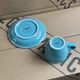 Чашка с блюдцем Loveramics EGG 80мл Teal - изображение 3