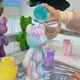 Набор для творчества Fluid Bear Флюидный Мишка DIY Bearbrick с красками 23 см (2104618542) - изображение 12