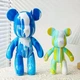 Набор для творчества Fluid Bear Флюидный Мишка DIY Bearbrick с красками 23 см (2104618542) - изображение 3
