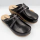 Жіночі сабо шкіряні Leon 3200, black, 37р. - зображення 4