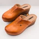 Жіночі сабо шкіряні Leon 1002, brown, 39р. - зображення 8