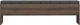 Пуф с нишей Frisco Bellevue 1850х560х368 мм Дуб болотный / Дуб черный (7336-BLQT011) - изображение 2
