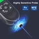 Толщиномер краски HW-300 PRO 0-2000 мкм Fe и Nfe с трафаретами для калибровки (Черный) - изображение 9