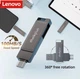 Флешка Lenovo 2в1 256GB Type-C/USB 3.2 для Macbook/Android|Windows - зображення 4
