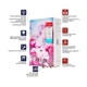 Газова колонка MIXXUS GWH-0410 BASIC GLASS димохідна 10 л/хв (панель зі скла з малюнком) (WH0025) - зображення 2