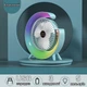 Вентилятор акумуляторний з підсвіткою Colorful Desktop Fan Blue - изображение 1