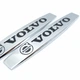 Емблема на крила Volvo (хром, глянець) 10,0*1,8 см - зображення 1