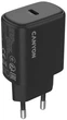 Сетевое зарядное устройство Canyon OnCharge 200 20W 1xPD EU Black (CNE-CHA200-11) - изображение 4