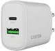 Сетевое зарядное устройство Canyon OnCharge 200 20W 1xPD 1xQC EU White (CNE-CHA200-21) - изображение 2