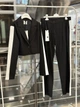 Костюм для дівчинки To Be Too TOB002-TOB004 короткий жакет + штани-палаццо чорний з білим M 146см - изображение 2