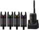 Набор сигнализаторов Prologic K3 Bite Alarm Set 4+1 (Green,Yellow,Red,Blue) - изображение 1