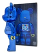 Статуэтка Bearbrick x J.S.B. 3RD Ver. 400% 28 см Medicom Toy Синий - изображение 3