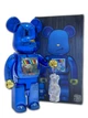 Статуэтка Bearbrick x J.S.B. 3RD Ver. 400% 28 см Medicom Toy Синий - изображение 5