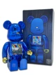 Статуэтка Bearbrick x J.S.B. 3RD Ver. 400% 28 см Medicom Toy Синий - изображение 7
