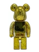 Статуетка Bearbrick x BAPE X HAJIME SORAYAMA BABY MILO 400% 28 см Medicom Toy Золотий - зображення 10