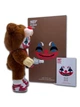 Статуетка Yoot Toy x Rebel Bear Clown Brown x Limited Action Figure 500% 35 см Коричневий Джокер - зображення 5