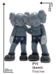 Статуетка KAWS x Along the Way: Companion x Gray 400% 25 см Brian Donnelly Монумент - зображення 2