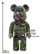 Статуэтка Bearbrick x Puerto Rico 400% 28 см Medicom Toy Острів - зображення 9