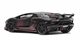 Машинка Автопром lamborghini aventador svj черная 13 см 68472-1 - изображение 3