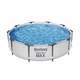 Семейный каркасный бассейн круглый Bestway 56406 305 x 76 см на 4678 л Синий - изображение 1