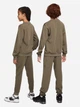 Подростковый спортивный костюм (свитшот + штаны) Nike K Nsw Tracksuit Poly Crew Hbr FD3090-222 158-170 см Хаки (197859909131) - изображение 8