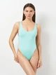Купальник слитный женский Speedo 8-00285716243 M Голубой (5059937789170) - изображение 1