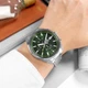 Чоловічий годинник Casio Edifice EFV-610D-3CV — хронограф, зелений циферблат, сталь, водозахист 100 м - зображення 2