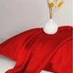 Простирадло на резинці по периметру MirSon Satin Light Pro 10-007 Red 70x190+10 см (2200010171952) - зображення 4