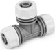 Трійник Bradas для підключення шланга 1/2" або 5/8" White line (WL-2210-12) - зображення 2