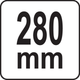 Klucz hakowy przegubowy YATO z okrągłym bolcem 50-80 mm (YT-01677) - obraz 4