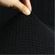 Водовідштовхувальний чохол 4-місний диван трикотаж-жатка Homytex, Чорний, 235x300 см - зображення 4