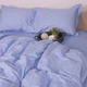 Пододеяльник MirSon Satin Stripe 30-0022 Blue sky 110х140 см (2200007755004) - изображение 7
