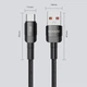 Кабель USB Type C для зарядки iPhone 15 13 12 11 Huawei P40 P30 Realme Oppo Oneplus Toocki шнур з підтримкою швидкої зарядки, 25 см, чорний (106285710) - зображення 8