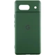 Чохол Silicone Cover Lakshmi Full Camera (AA) with logo для Google Pixel 8a Dark Green - изображение 1