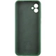 Чохол Silicone Cover Lakshmi Full Camera (AA) with logo для Samsung Galaxy A05 dark green - изображение 2
