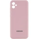 Чохол Silicone Cover Lakshmi Full Camera (AA) with logo для Samsung Galaxy A05 Pink sand - изображение 1