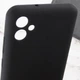 Чохол Silicone Cover Lakshmi Full Camera (AA) with logo для Samsung Galaxy A05 Black - изображение 4