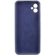 Чохол Silicone Cover Lakshmi Full Camera (AA) with logo для Samsung Galaxy A05 Midnight blue - изображение 2