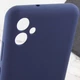 Чохол Silicone Cover Lakshmi Full Camera (AA) with logo для Samsung Galaxy A05 Midnight blue - изображение 4