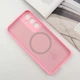 Чохол Silicone Cover Lakshmi Full Camera (AA) with MagSafe для Samsung Galaxy S23+ Light pink - изображение 3